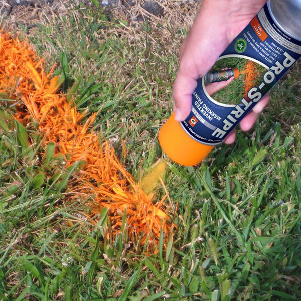 Professional inverted aerosol marking spray paint